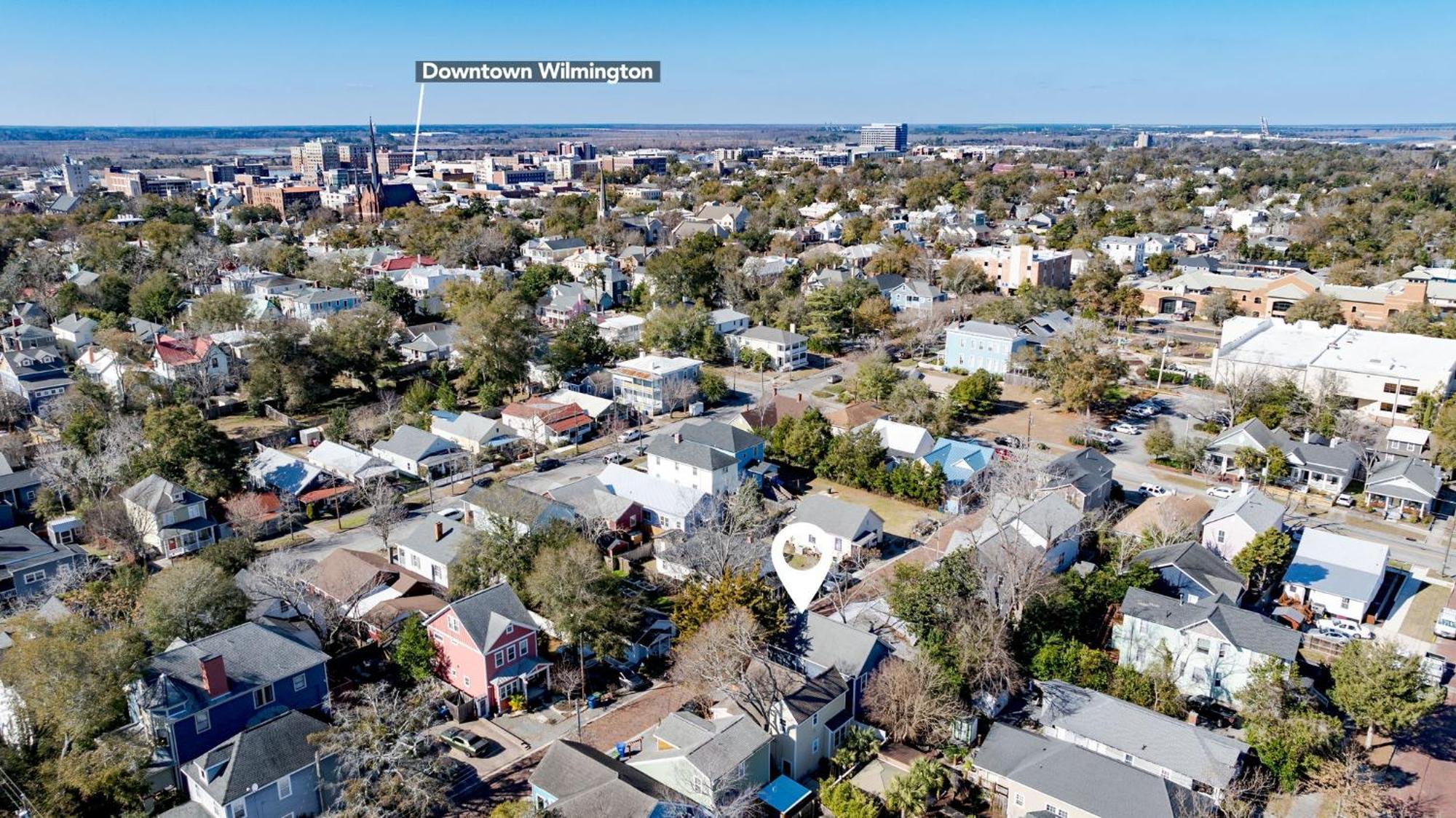 Downtown Wilmington Home ~ Pet Friendly ภายนอก รูปภาพ